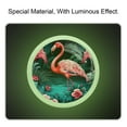 thumbnail image 2 of Flamingo Fluorescent Drawer Pulls with Screws: Round 4-Pack Glow-in-the-Dark Knobs for Cabinets, Wardrobes, Dressers - Versatile Door Pulls, 2 of 6