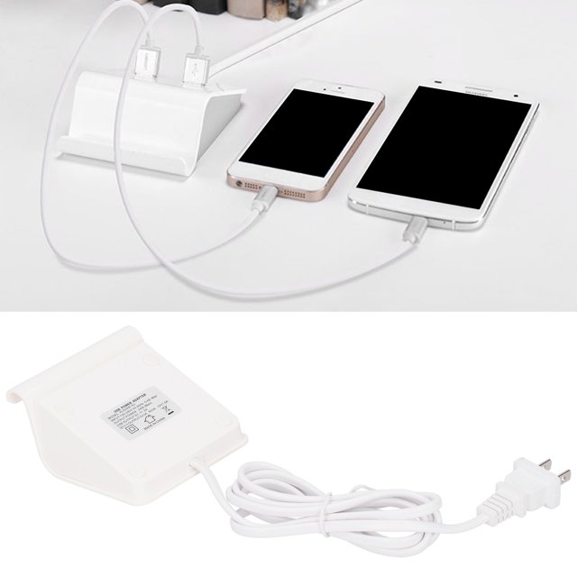 Adaptador De Corriente, Fácil De Usar Sobre Corriente Conveniente Adaptador USB Seguro Para Teléfonos Móviles Para Cámaras Para MP3 Para MP4