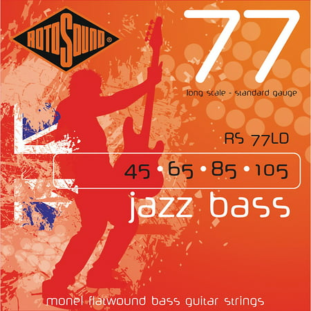 Rotosound RS77LD Jazz Bass Monel Flat Wound