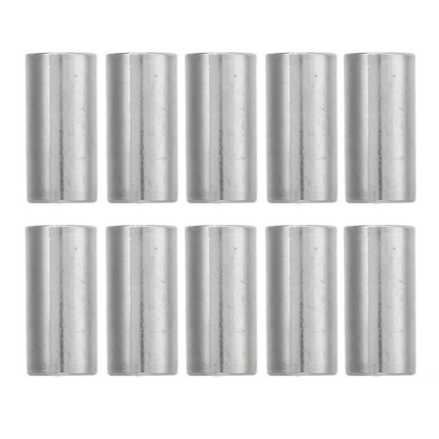 Oubit Tige Raccord Écrou, 10 Pcs Rond Connecteur en Acier Inoxydable Raccord Écrou Rond Connecteur Écrou Fiable et Durable