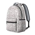 thumbnail image 2 of Baseballs Only White Pattern Backpack for School, Cute School Bag with Adjustable Shoulder Straps and Padded Back, 15.3"x11"x7.1", 2 of 5
