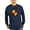 Navy, variant on CafePress - Delta Chi Full Color Icon Long Sleeve T Shirt - Long Sleeve Dark T-Shirt
