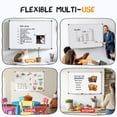 thumbnail image 7 of Gianna 40 X 30 inches Magnetic Dry Erase Board with Aluminum Frame, Whiteboard for Home School, 7 of 7