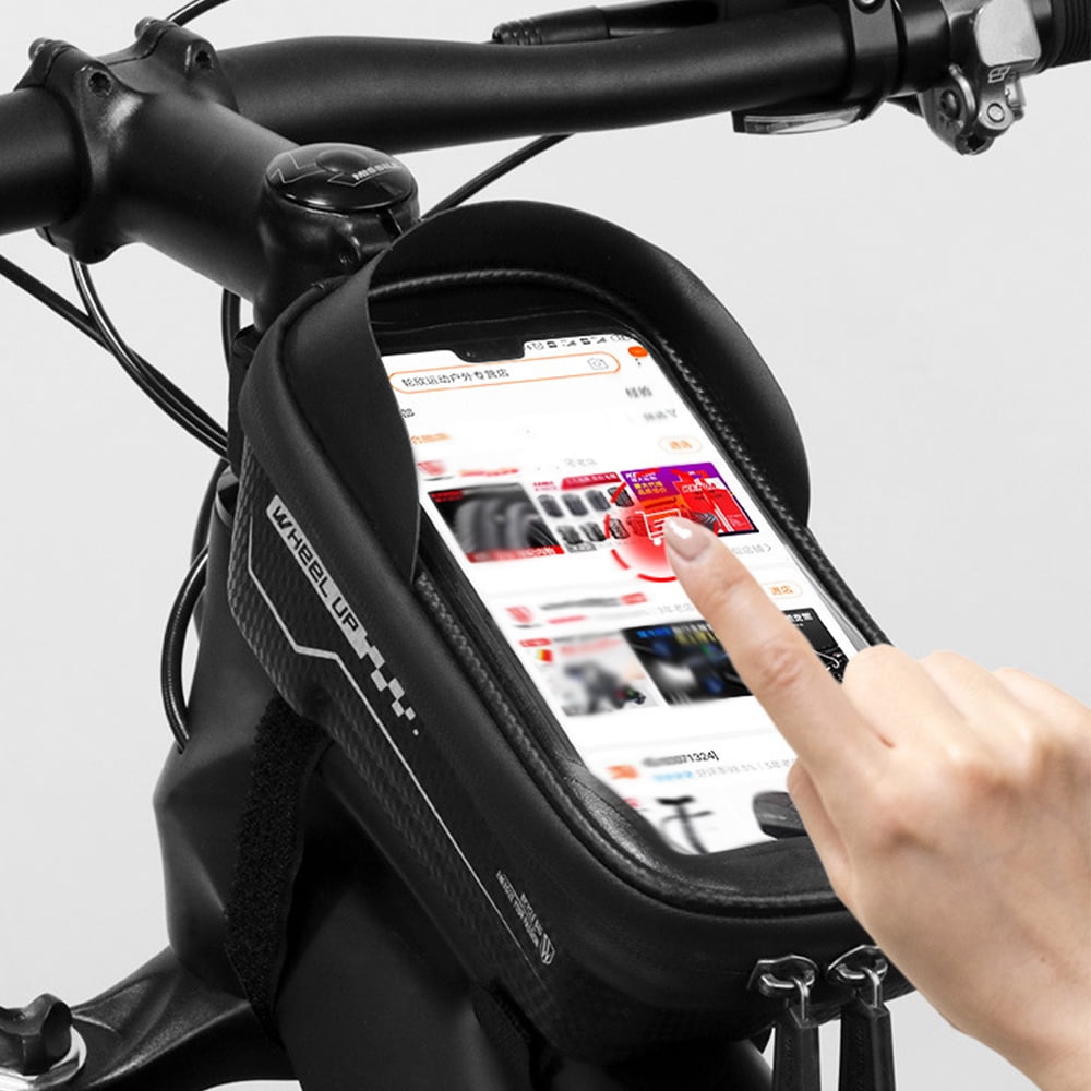 huffy handlebar cooler bolsa with smartphone pocket