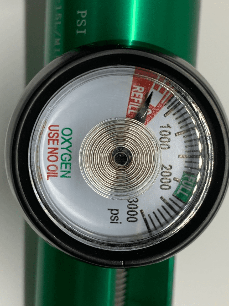 Oxygen Tank Regulator Model 0-15 LPM. Barb Outlet NEW