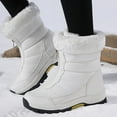 thumbnail image 2 of YLYL Women Winter Boots Heel Slip on Winter Waterproof Slip Resistant Cold Weather Shoes, 2 of 9