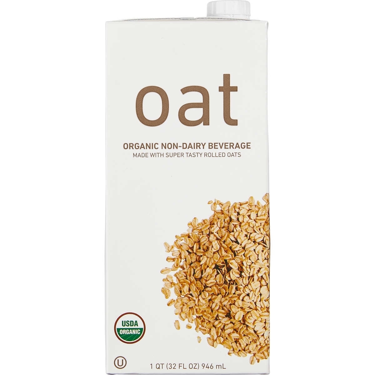 Organic Non-Dairy Oat Beverage 32 Ounce (Pack of 6)