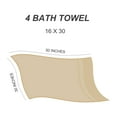 thumbnail image 6 of REGALWOVEN Bath Towel Set 27" x 54", Soft 100% Combed Cotton 600 GSM Luxury Towels  for Bathroom Kitchen Champagne 2, 6 of 8