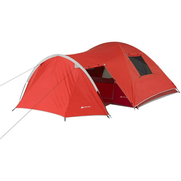 Ozark Trail 4Person Dome Tent with Vestibule and Full Coverage Fly