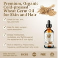 Bella Terra Oils AIF4 Organic Wheat Germ Oil 8 oz Potent Vitamin E Oil for Skin, Celebrate