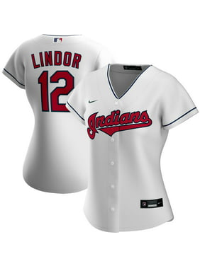 Francisco Lindor Cleveland Indians Nike Women's Home 2020 Replica Player Jersey - White