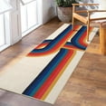 thumbnail image 7 of Hallway Runner Rug 2x6 - Modern Rugs Non Slip Non-Shedding Washable Soft Touch Carpet Runner Rug Stylish Area Rug Runner Home Beige/Blue/Pink, 7 of 7