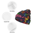 thumbnail image 3 of Susaid Berry Fruits Print Winter Beanie for Men Women, Lined Beanie Soft Warm Knit Hat Ski Cuffed Cap, 3 of 6