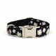thumbnail image 3 of Personalized Pet Collar Custom Puppy Nameplate ID Tag Adjustable Buckle Strong Black Daisy Flower Basic Collars Lead Leash ShopWise Round, 3 of 10