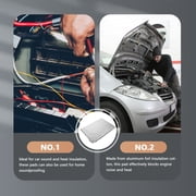OUNONA 10pcs Engine Heat Insulation Pad Soundproofing And Thermal Insulation Ideal For Doors And Engine Compartments