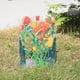 thumbnail image 4 of Jardín Colorido Y Pantalla Metálica De 3 Paneles Con Flores Para Patio Y Jardín, 4 of 5