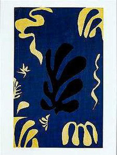 Composition Fond Bleu by Henri Matisse 39x28 Art Print Poster - Walmart.com