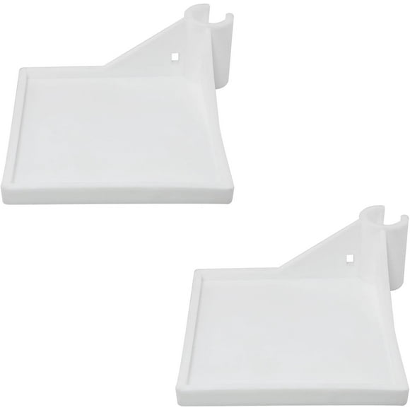 2PCS Mounting Grow Shelf Small Grow Tent Shelf Grow Tent Corner Shelf Grow Tent Poles Optional Zip Tie Notch Versatile Grow Tent Accessories