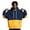 15#Yellow, variant on Men’s Color Block Pullover Hoodie, Oversized Hooded Sweatshirt With Kangaroo Pocket, Drawstring‑Hood Sport Top For Daily Outings And Home‑Lounge Wear