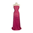 thumbnail image 2 of Zelouf Ariel Line Sequin Mesh , Sewing, DIY, Crafts Fabric by the Yard, Fuchsia, 20 Yard, 2 of 3