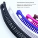 thumbnail image 4 of sweethay Pinzas para el pelo con estilo, carcasa de plástico, horquilla nupcial para boda, pasadores para niñas, pinzas de plátano ligeras Accesorio para el cabello Rosa roja, 4 of 6