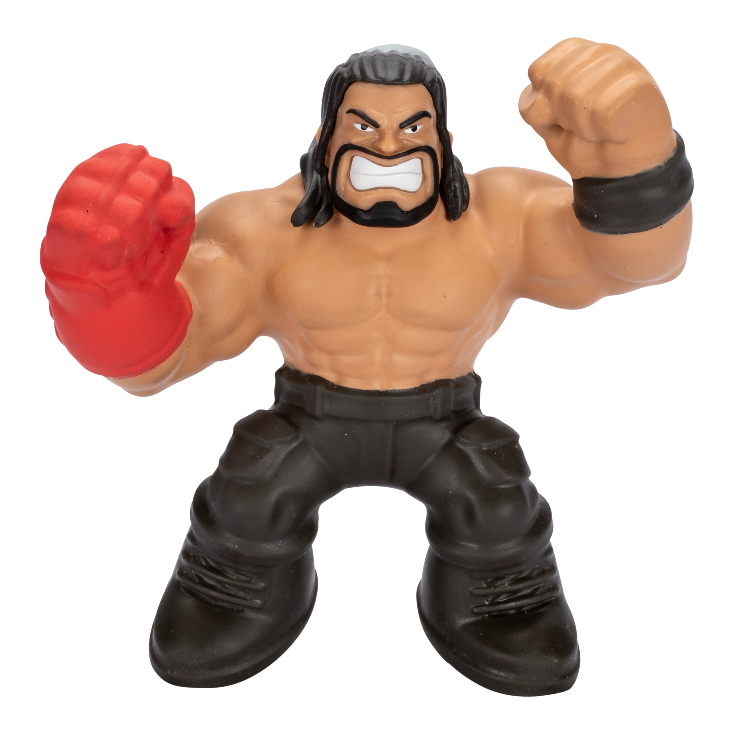 Heroes of Goo Jit Zu WWE Superstars Roman Reigns and Cody Rhodes, Stretchy Action Figures Ages 4+