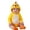 Yellow-l, variant on Toddler Girls Boys Turkey Sleeveless Bodysuit with 3D Hooded Thankgiving Outfit 12-18 Months