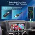 thumbnail image 3 of Single Din Car Radio Compatible with Wireless Apple CarPlay, Car Stereo with 6.9'' IPS Touchscreen,Bluetooth,FM AM Radio,GPS Navigation,Type-C/Dual USB 2.1A Fast Charge/, 3 of 7