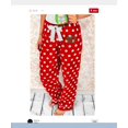 thumbnail image 2 of Christmas Pajamas Pants for Women Red Green Polka Dot/Plaids PJs Sleepwear, 2 of 4