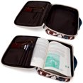 thumbnail image 4 of Montana West Bible Cover with Leather Bookmark Crossbody Church Protective Book Bag, Navy, 4 of 7