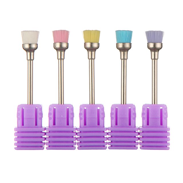 Shisuyan Nail Cleaning Tools Multi Function Cleaning Brush 5Pcs 1.97X0.28X0.28in