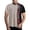 C176/Black, variant on XIYON Father's Day Men's T Shirt Short Sleeve Round Neck Color Block Summer Loose Fit Fashion Tee Top For Casual Daily Wear,White,XXXL