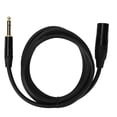 thumbnail image 3 of Cable XLR Macho A Jack TRS de 1/4 de Pulgada, Cable XLR A 6,35 mm, Cable XLR Macho A 6,35 mm Macho de 1/4 Pulgada, Cable de Interconexió de Señal Balancada, 3 of 7