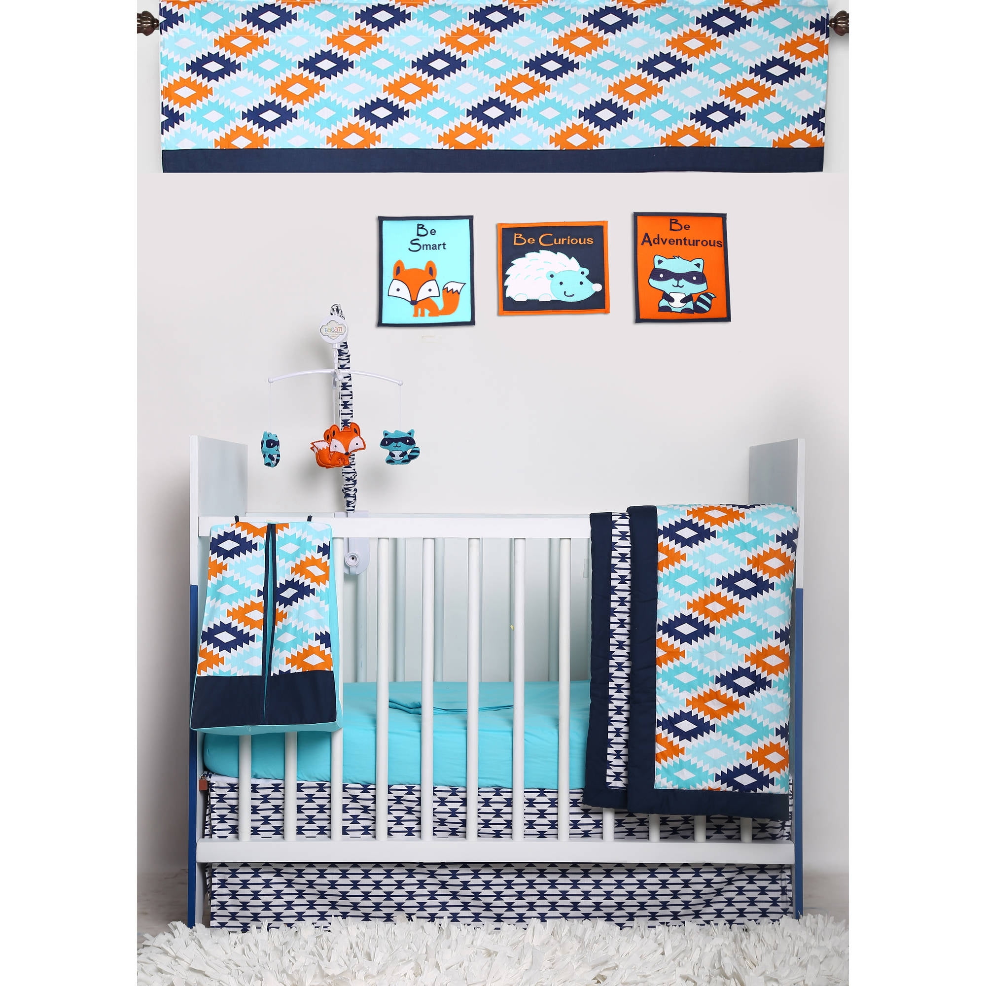 fox crib bedding walmart