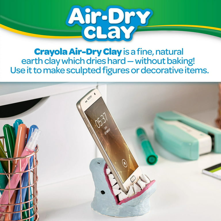 Crayola Air-Dry Clay Bucket, White - Yahoo Shopping