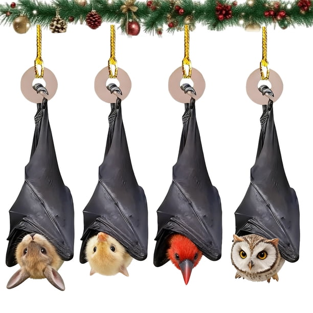 Colgante Decorativo Adorno Navideño Colgante Invertido De 8cm, Decoración Gótica Para Árbol De Halloween, Para Exhibición Festiva, Conejo (1 Unidad) Rkxzt