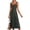 Army Green, variant on Spring Dresses for Women Summer Casual Sleeveless Square Neck A Line Knit Pleated Midi Cocktail Party Dress