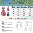 thumbnail image 2 of DuoJiaJ Womens Plus Size Dirndl Dress, Short Sleeve Embroidered Bavarian Oktoberfest Gown Red M, 2 of 6
