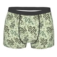 thumbnail image 5 of Uemuo Green Snake Pattern Men's Boxer Briefs,Trunk Anti-Chafing,Comfortable, Durable, and Stylish Underwear-X-Large, 5 of 9