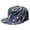 Boho Starry Nig, variant on Boho Starry Night Baseball Cap - Flat Bill Hip Hop Hat with Ocean Beach Scenery Print - Full Panel Adjustable Snapback for Men & Women