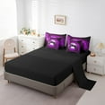 thumbnail image 3 of Erosebridal Neon Gamepads Bedding Sets Twin Size,Gradient Comforter Sets with Sheets,Video Game Decor,Reversible,7pcs, 3 of 5