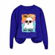 thumbnail image 2 of Ailaofu Womens Halloween Crewneck Sweatshirt Cute Long Sleeve Graphic Pullover Tops Fall Fashion Clothes, 2 of 4