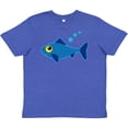 thumbnail image 3 of Inktastic Fishing Blue Fish Youth T-Shirt, 3 of 5