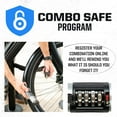 thumbnail image 5 of Kryptonite Kryptoflex Bike Lock Cable 2Ft/6Ft/10Ft Long 12Mm Thick Heavy Duty Braided Steel Cable Anti-Theft Security Lock For Outdoor Equipment Combination/Key Bike Lock, 5 of 5