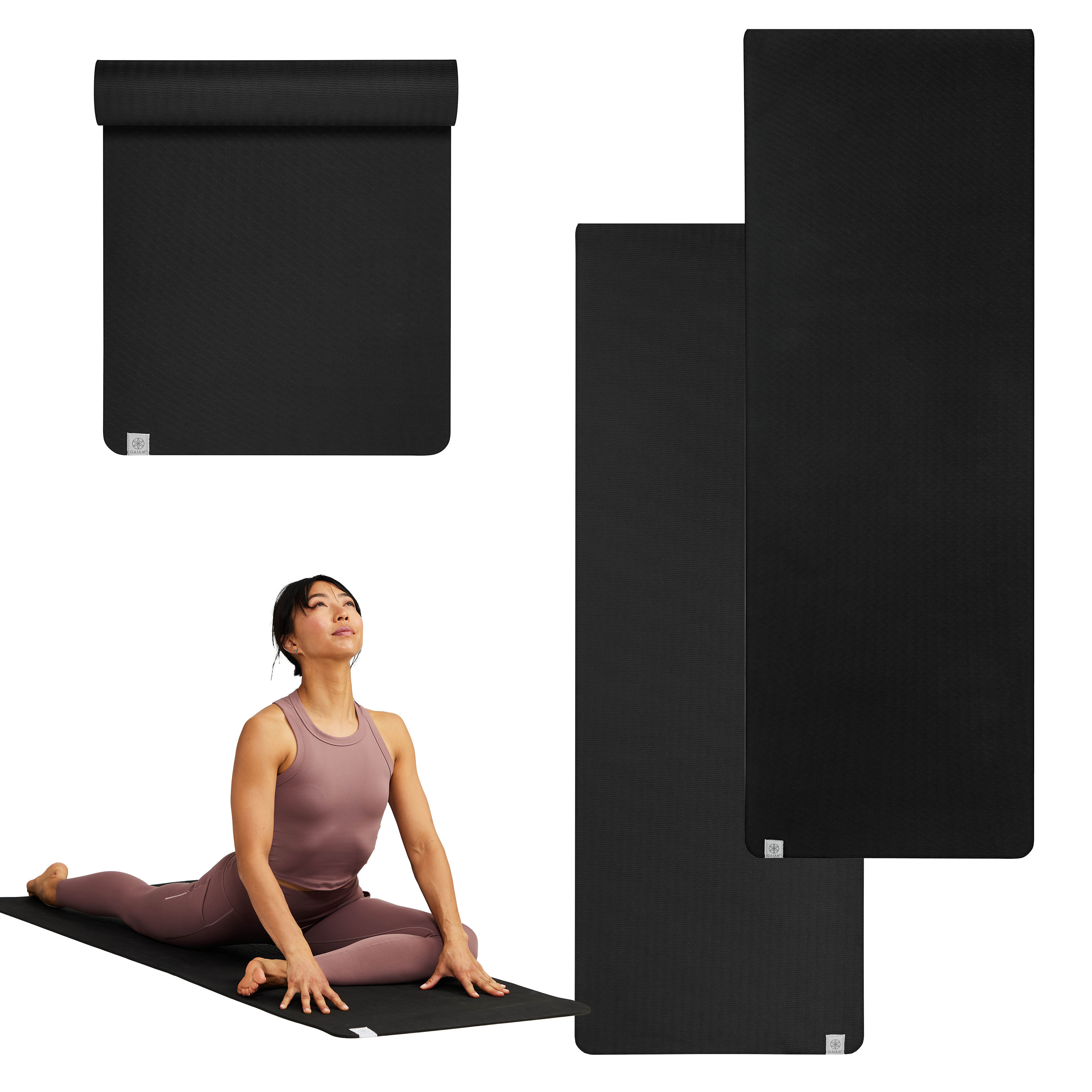Gaiam Performance Yoga Mat, 6mm photo 1