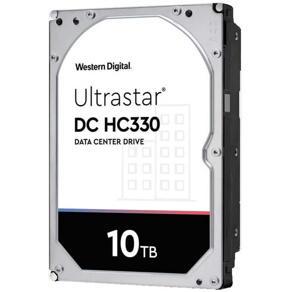 WD Ultrastar DC HC330 WUS721010ALE6L4 - Disque Dur - Crypté - 10 TB - Interne - 3,5" - SATA 6Gb/S - 7200 rpm - buffe