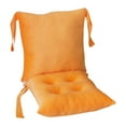 thumbnail image 1 of Cojín para silla con respaldo, ligero, antideslizante, suave, ergonómico, para silla Naranja, 1 of 9