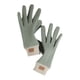 thumbnail image 1 of Guantes de invierno cálidos, resistentes al viento, de tejido de rayas, compatibles con pantallas táctiles y protección contra el frío. verde, 1 of 7