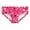 Hot Pink, variant on Krdevn Girls Pink Heart Print Swim Briefs Kids Bikini Bottoms Color:Purple2,Size:3-4 Years