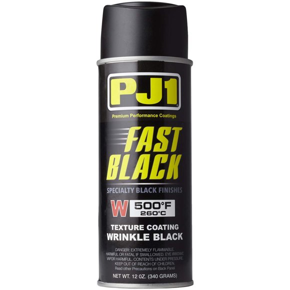PJ1 Peinture en Vaporisateur Noire Anti-Rides 16-WKL (Aerosol), 12 oz